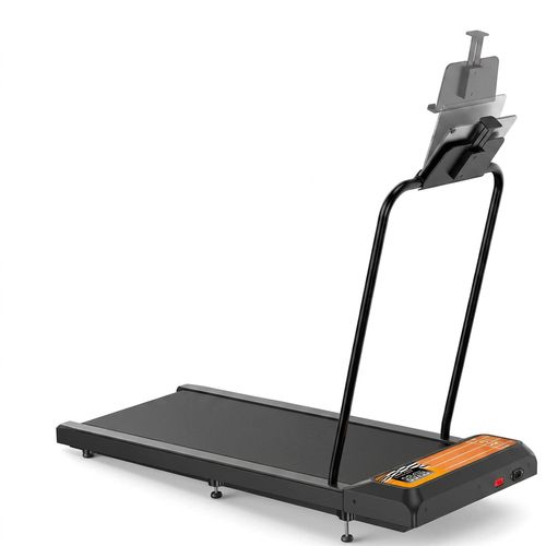 HOELLL Compact Treadmill CT-002 with 0–8% incline on a hardwood apartment floor